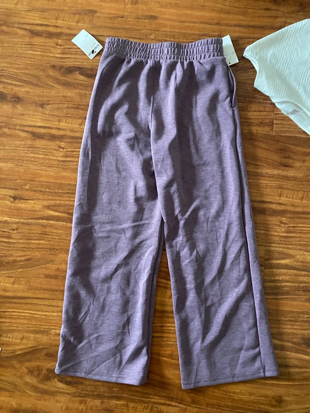 NWT New Yogalicious Girls Purple Soft Zip Jacket + Tank + Sweatpant Size 10